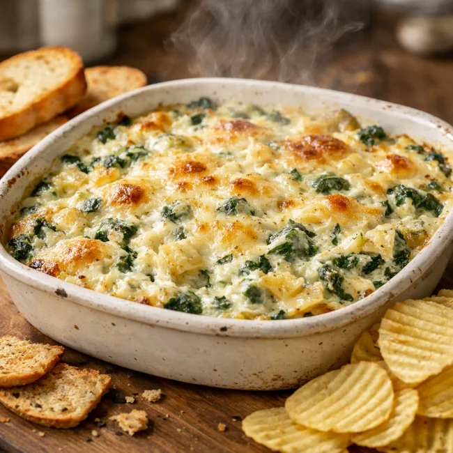Creamy Spinach and Artichoke Dip