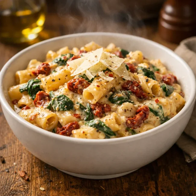 Creamy Sun-Dried Tomato Pasta