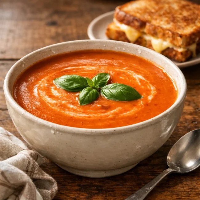 Creamy Tomato Basil Soup