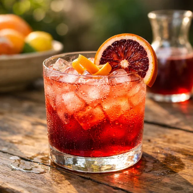 Crimson Citrus Cooler