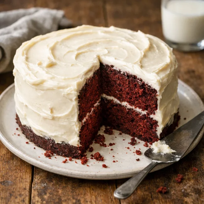 Crimson Cocoa Cake