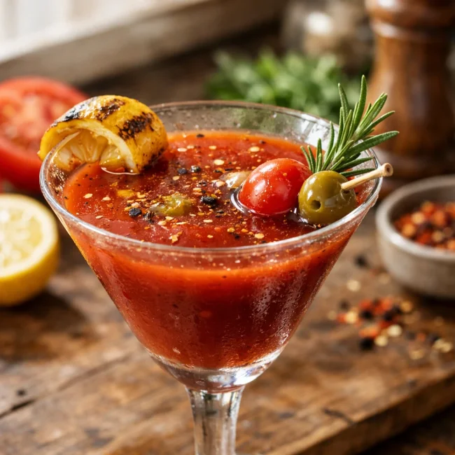 Crimson Dawn Martini