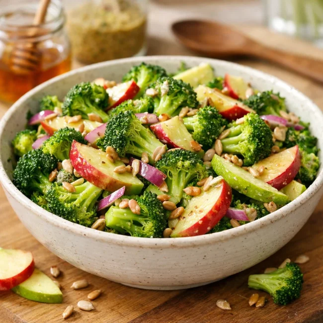 Crisp Apple Broccoli Salad