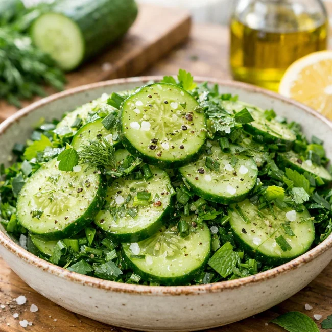 Crisp Cucumber & Herb Delight