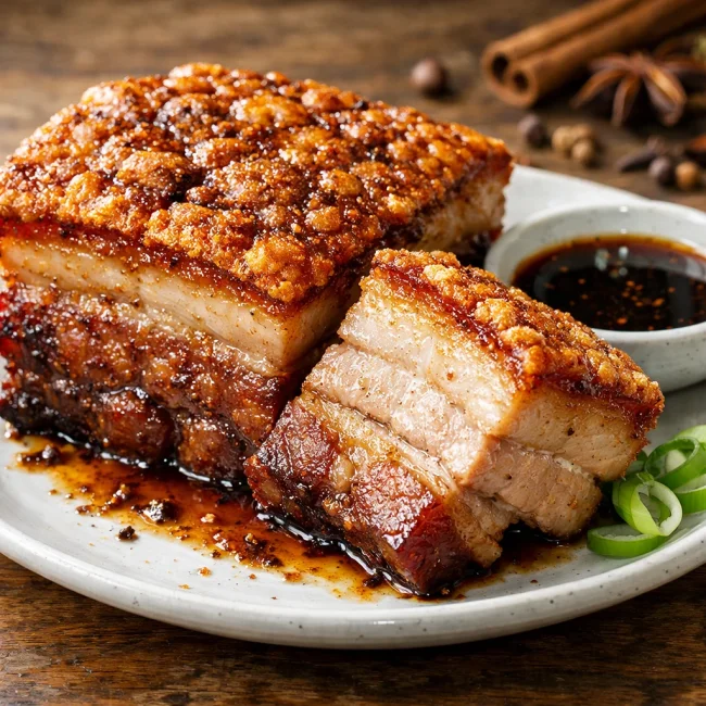 Crispy Five-Spice Pork Belly