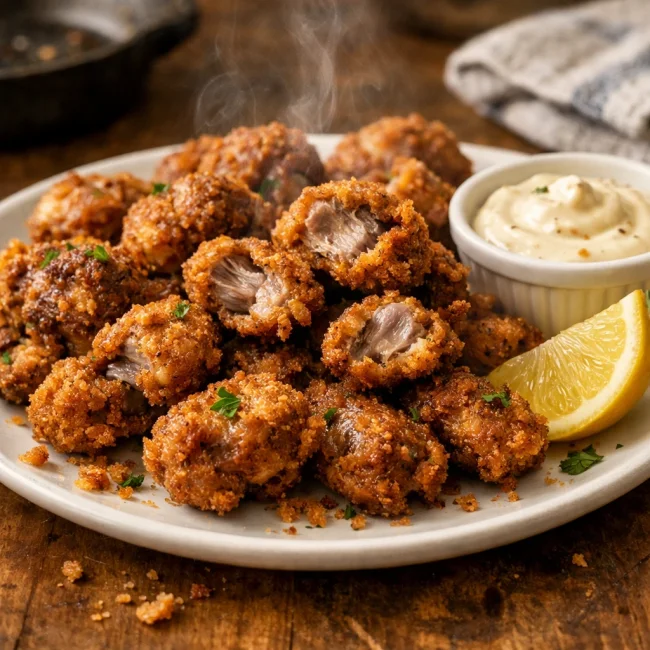 Crispy Fried Chicken Gizzards