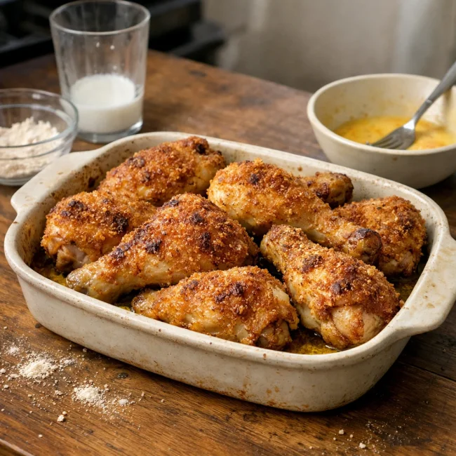 Crispy Heritage Oven Baked Chicken