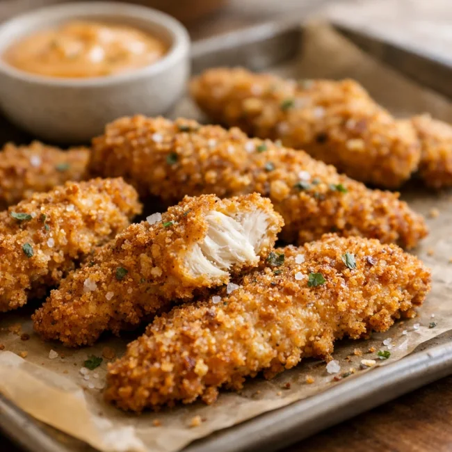 Crispy Oven-Baked Chicken Tenders