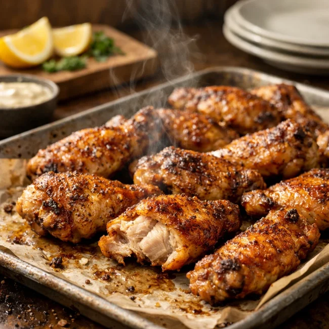 Crispy Oven-Roasted Wings