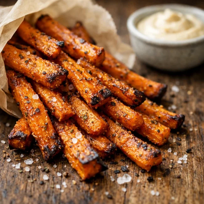 Crispy Smoky Sweet Potato Fries
