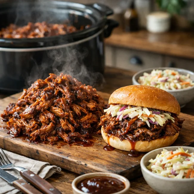 Crockpot BBQ Pulled Pork