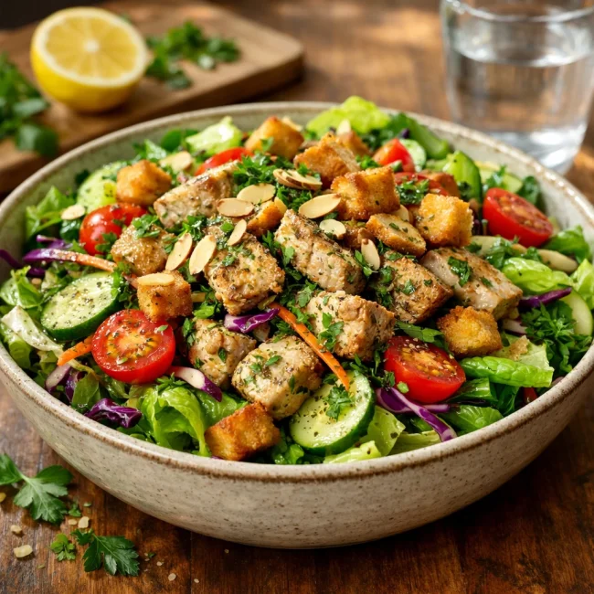 Crunchy Herb Chicken Salad