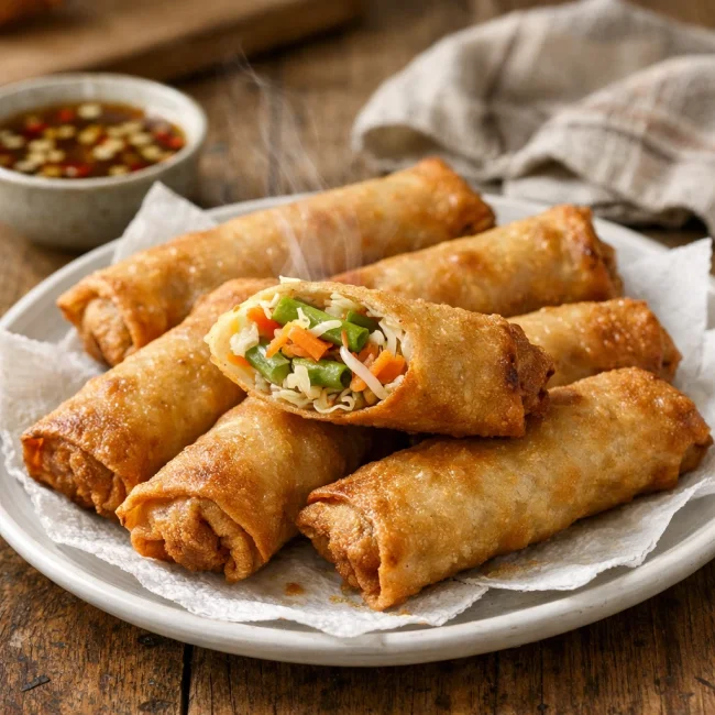 Crunchy Vegetable Lumpia