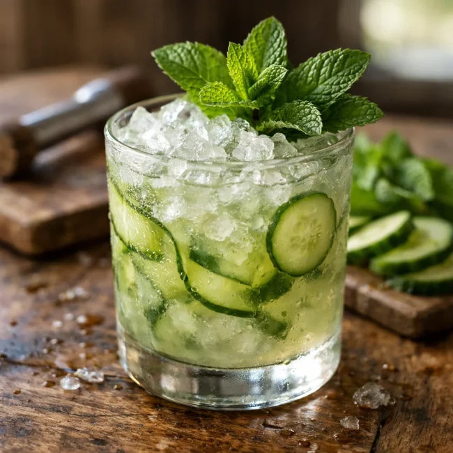 Cucumber Mint Julep
