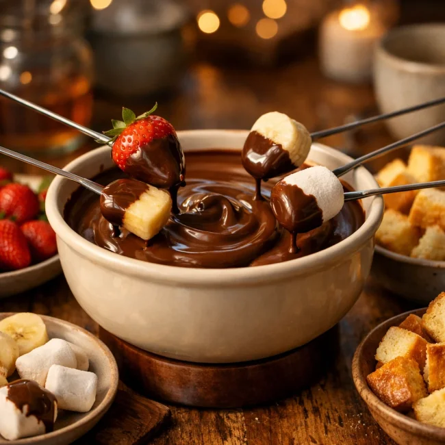 Decadent Chocolate Fondue