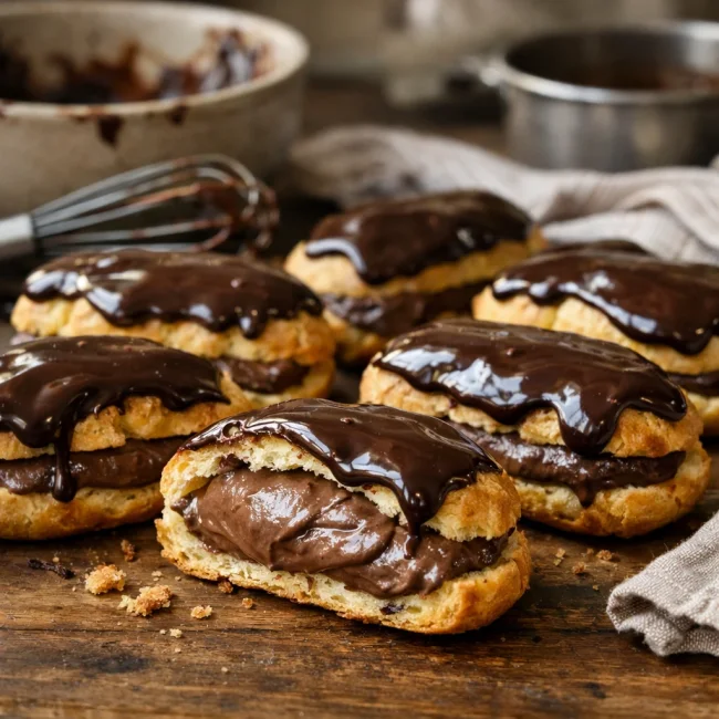 Decadent Chocolate Éclairs