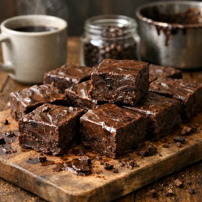 Decadent Coffee-Infused Chocolate Fudge
