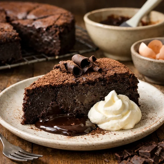 Decadent Flourless Chocolate Delight