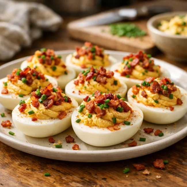 Deviled Eggs with a Twist