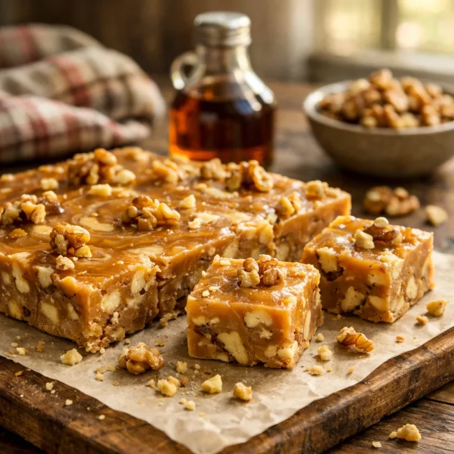 Dreamy Maple Walnut Fantasy Fudge