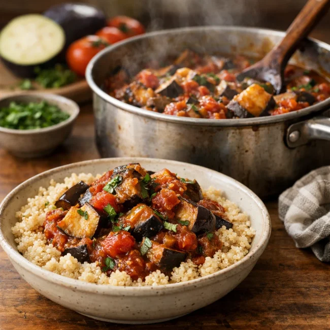 Eggplant and Tomato Stew
