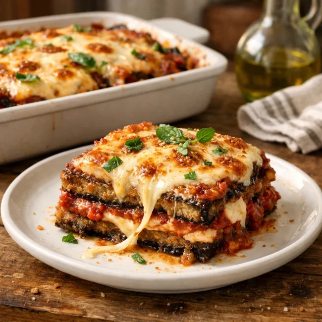 Eggplant Parmesan Delight