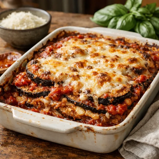Eggplant Parmigiana
