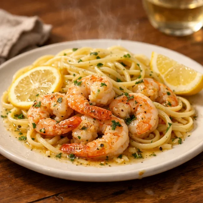 Elegant Shrimp Scampi