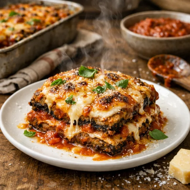 Epic Eggplant Parmesan Delight