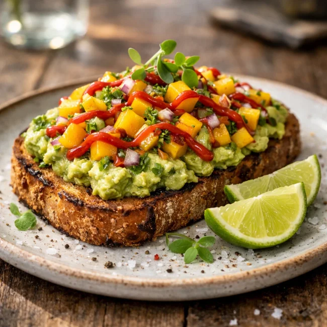 Exotic Avocado Toast