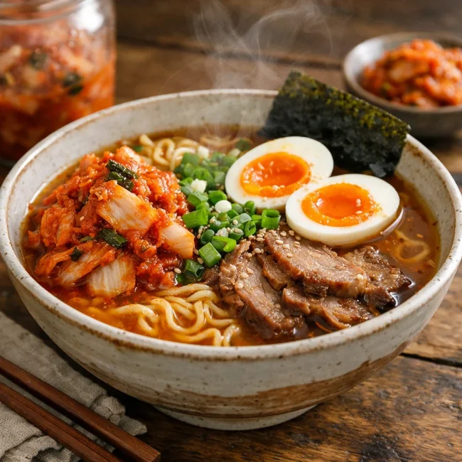 Fermented Kimchi Ramen