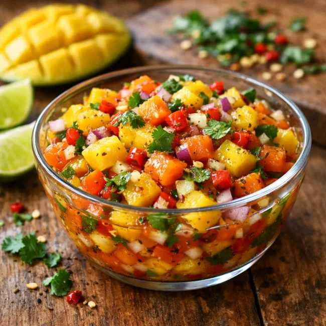 Fiery Tropical Salsa