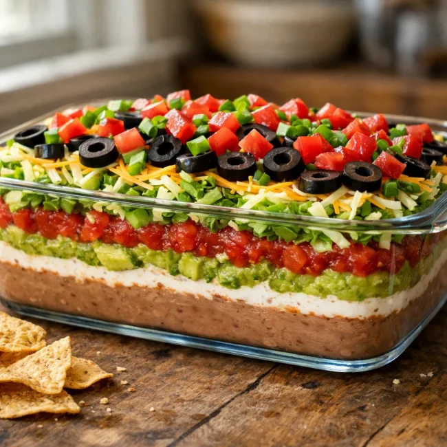Fiesta Eight Layer Dip