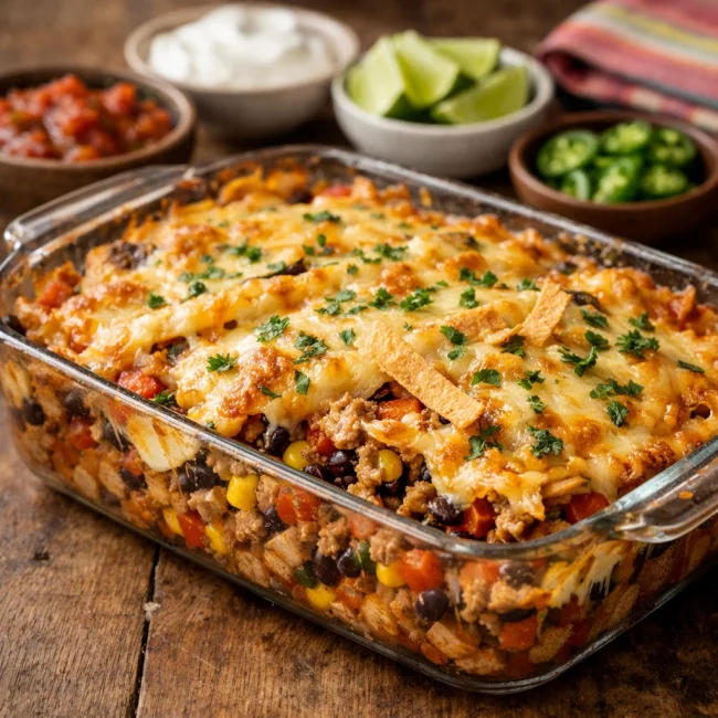 Fiesta Taco Casserole