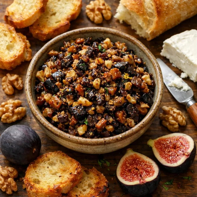 Fig and Walnut Tapenade