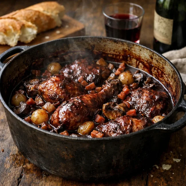 French Coq au Vin