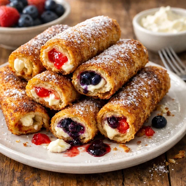French Toast Roll-Ups