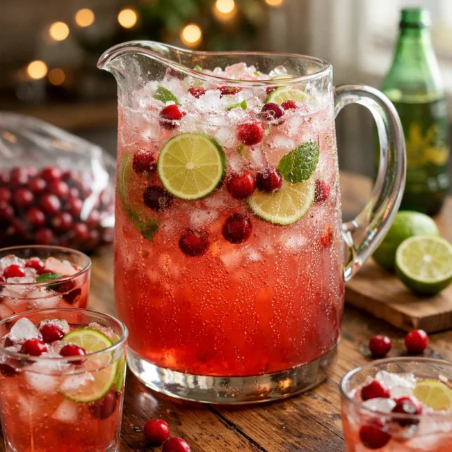 Frosty Cranberry Punch