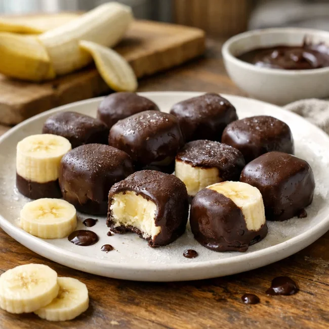 Frozen Banana Bites