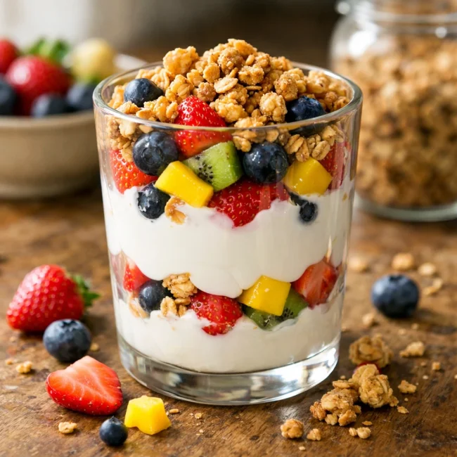 Fruit and Yogurt Parfaits
