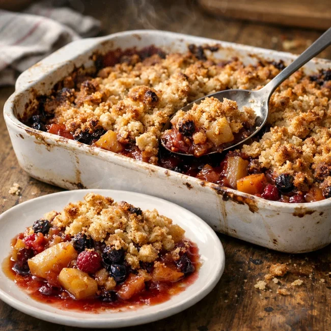 Fruit Crumble Delight