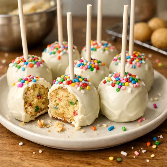 Funfetti Cake Pops