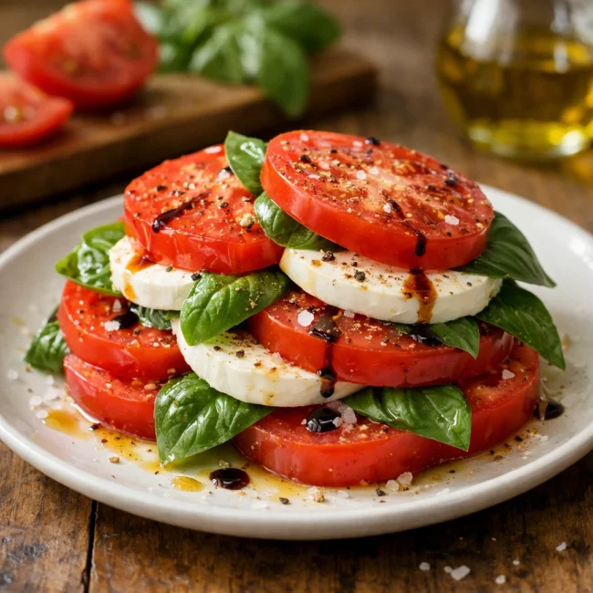 Garden Fresh Caprese Salad