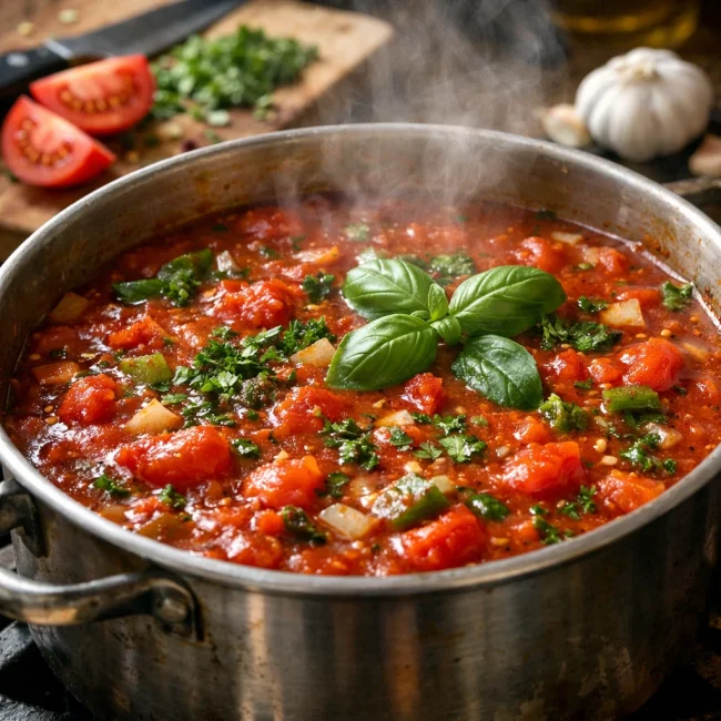 Garden-Fresh Spaghetti Sauce