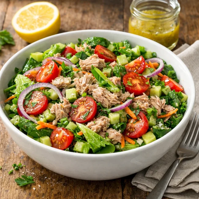Garden Fresh Tuna Salad
