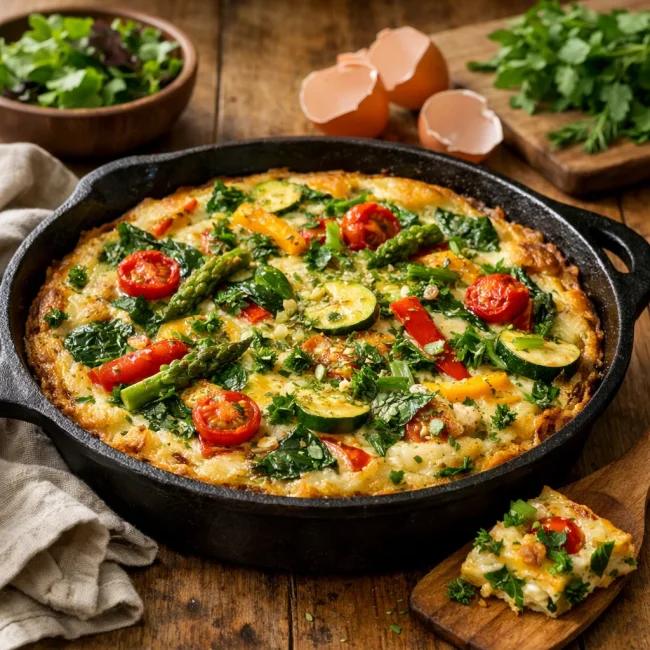 Garden Harvest Frittata