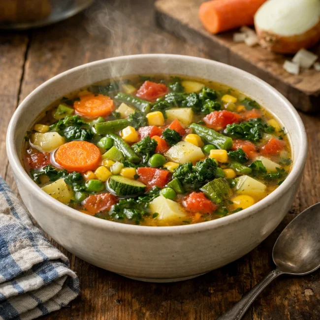 Garden Harvest Vegetable Soup