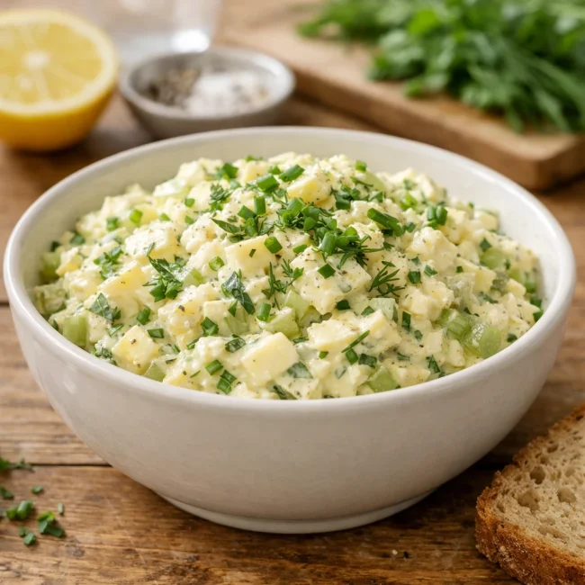 Garden Herb Egg Salad