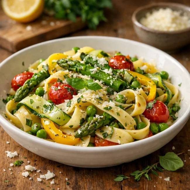 Garden Herb Pasta Primavera