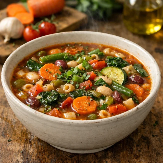 Garden Minestrone Soup